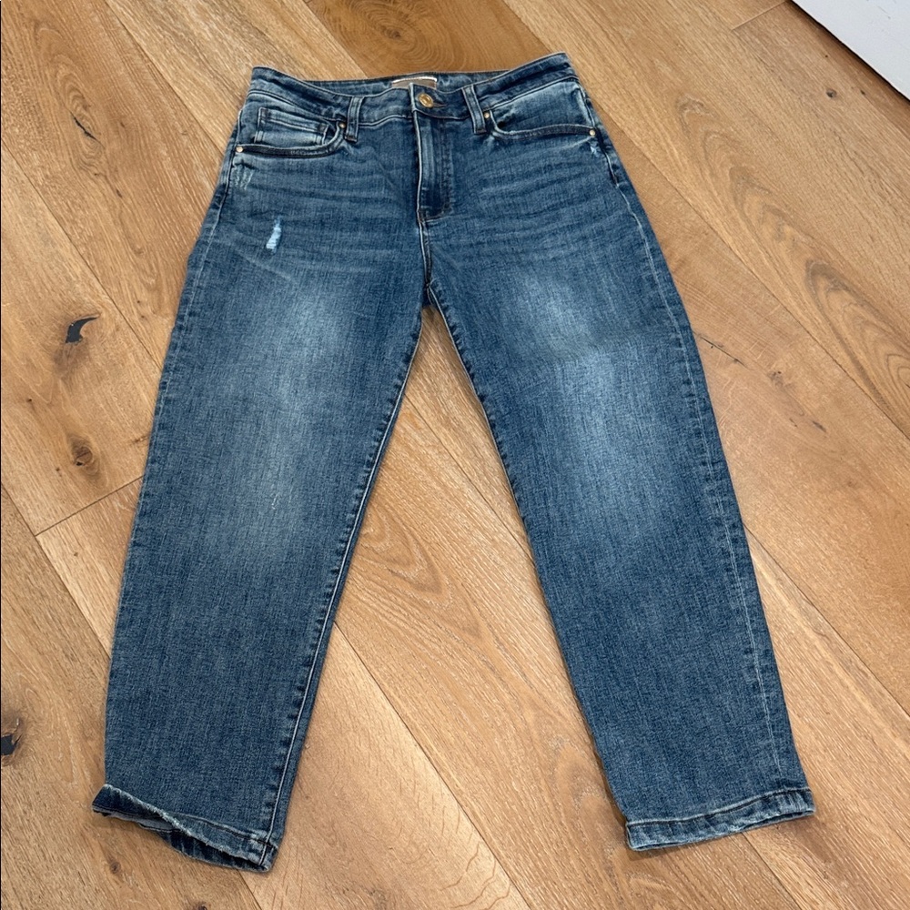 KUT NWOT Women’s Sienna Baggy Boyfriend Classic Blue Denim Jeans